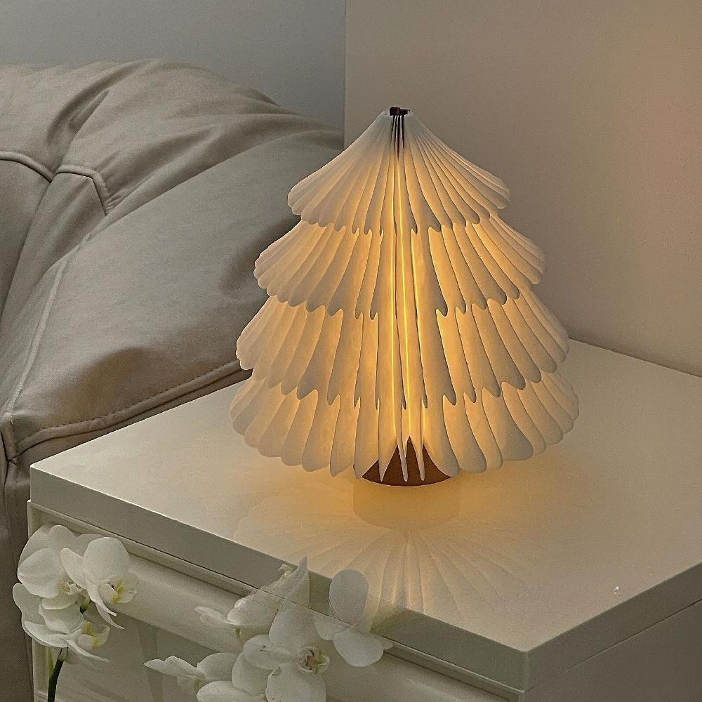 LED 종이 트리 조명 미니 감성 크리스마스 램프 무드등 수유등 인테리어 단스탠드