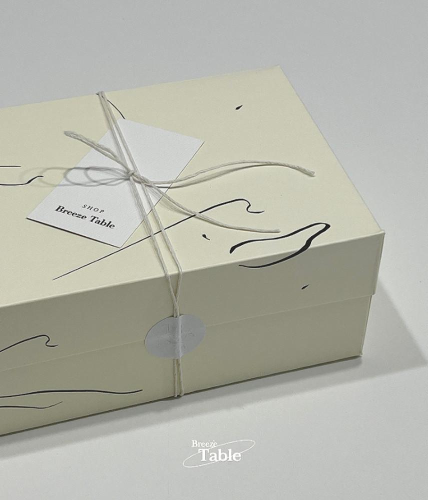 유리컵 선물 그릇 기프트 박스 gift box set