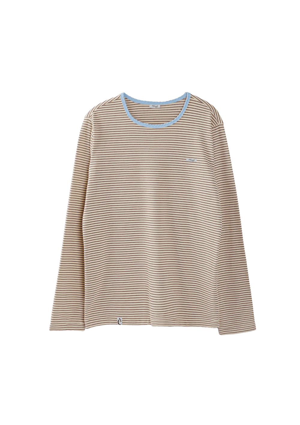 Mused Classic Stripe T-shirts - Cream