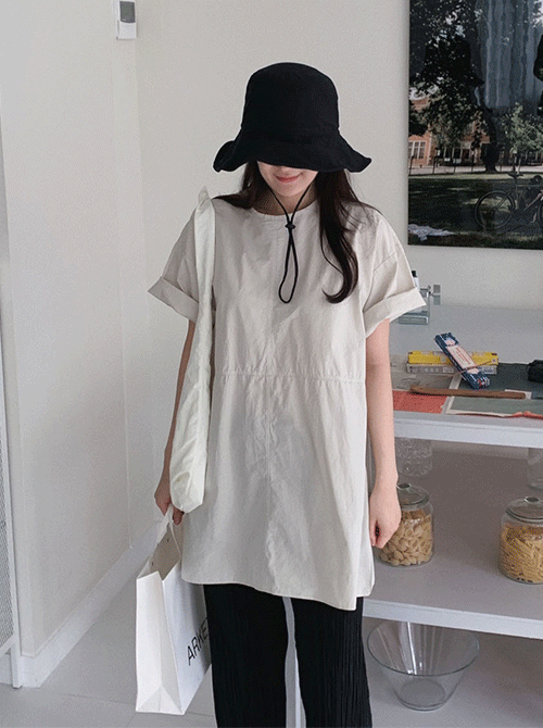 커밍 절개 미니 원피스 (ops)