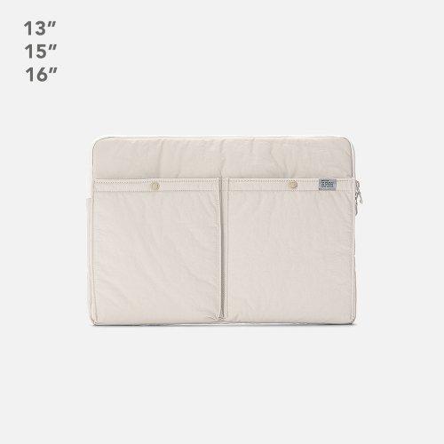 CITY BOYS LAPTOP CASE Cream