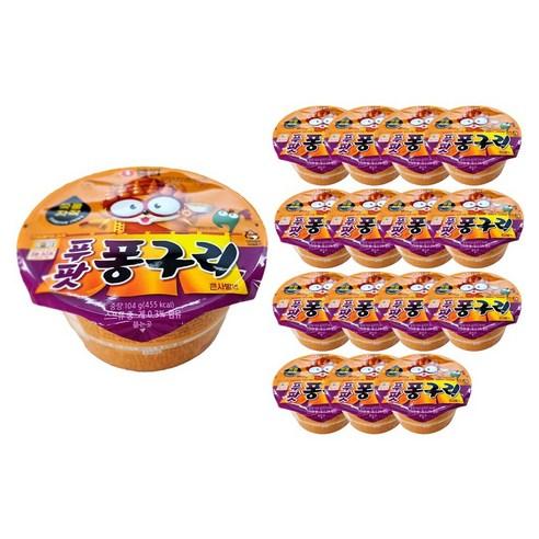농심 푸팟퐁구리 큰사발면 104g, 16개 - 컵라면 | 쿠팡
