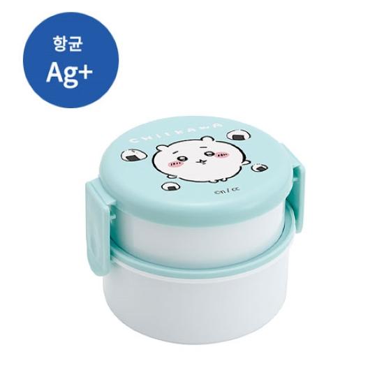 치이카와 원형 2단 도시락