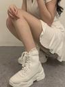 어글리 하이탑 스니커즈 (white!)