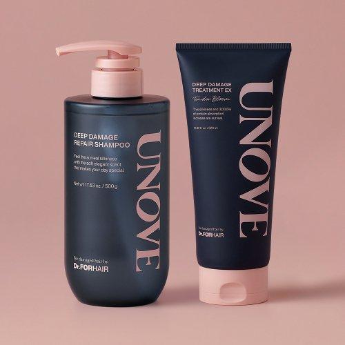 딥 데미지 리페어 샴푸 500g + 딥 데미지 트리트먼트 EX 320ml(텐더블룸/웜페탈)