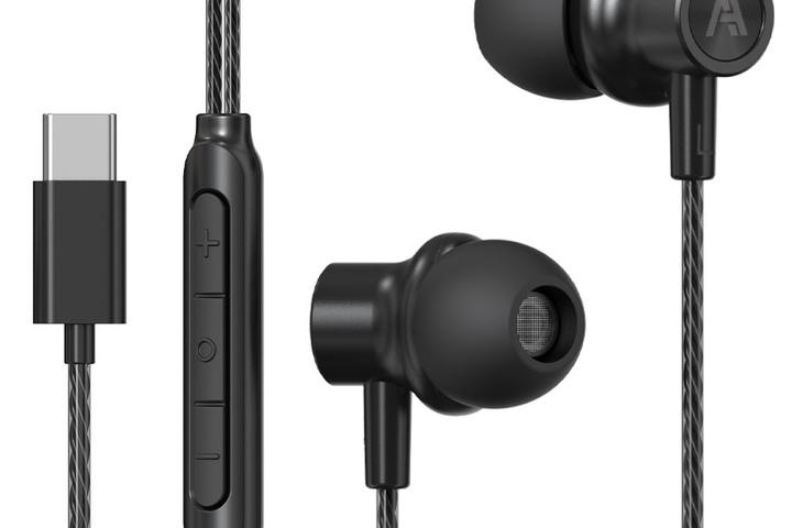 C타입 티타늄 드라이버 HIFI 커널형 유선이어폰 AT0104