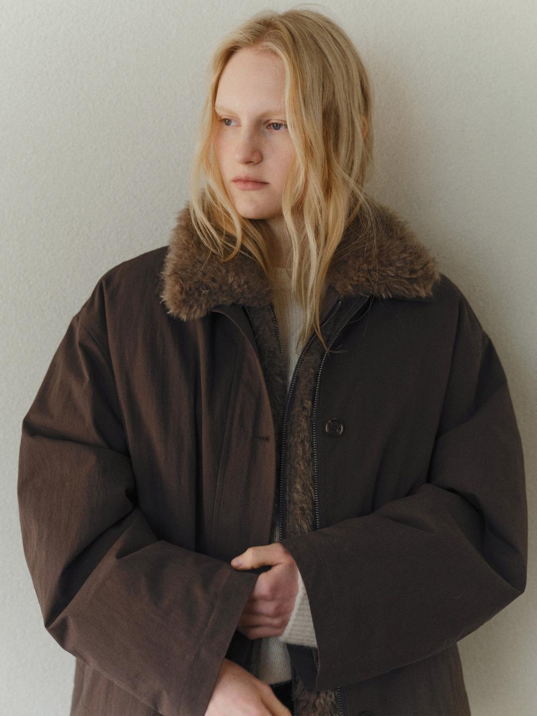 Shearing inner jumper_Dark brown