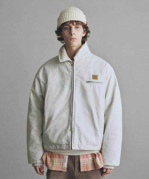 [FW Ver.] VTG 헤비 워크 패딩 블루종_Ivory
