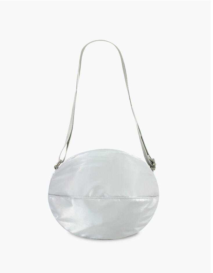 [ 2월 18일 순차 배송 ] Glossy Pumpkin Bag ㅣSilver