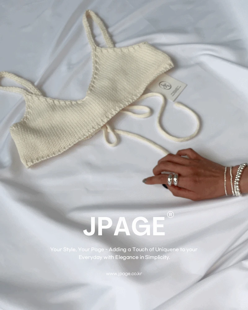 [MADE JPAGE] 미닛 니트 뷔스티에_nt  제작할인10%