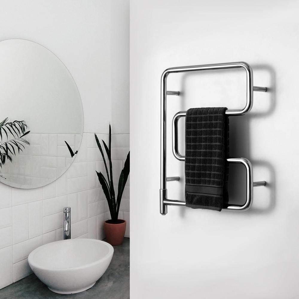 [당일발송] 디오바스 타월워머 웨이브 4단 온열 수건걸이 타올 거치대