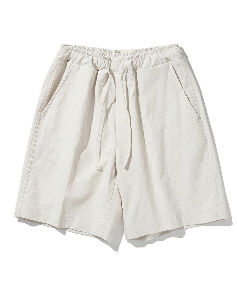 소소 린넨 하프 팬츠 (IVORY)