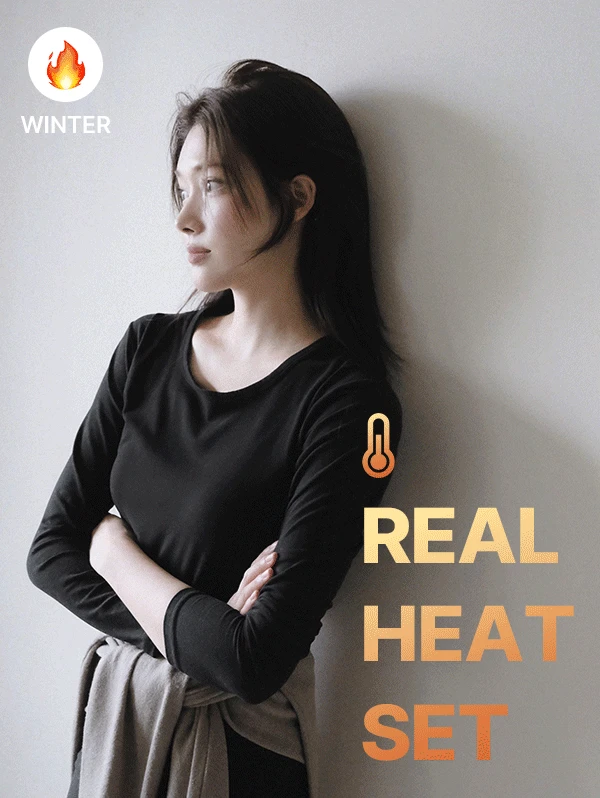 [블프특가연장🏆/베스트재입고] 발열기모 착한히트텍 세트 - 2 color (겨울이너🔥)