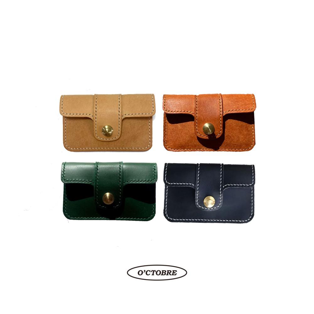 악토브레 made  ﻿[002] ﻿classic nouvelle wallet 푸에블로 소가죽 지갑 핸드메이드지갑