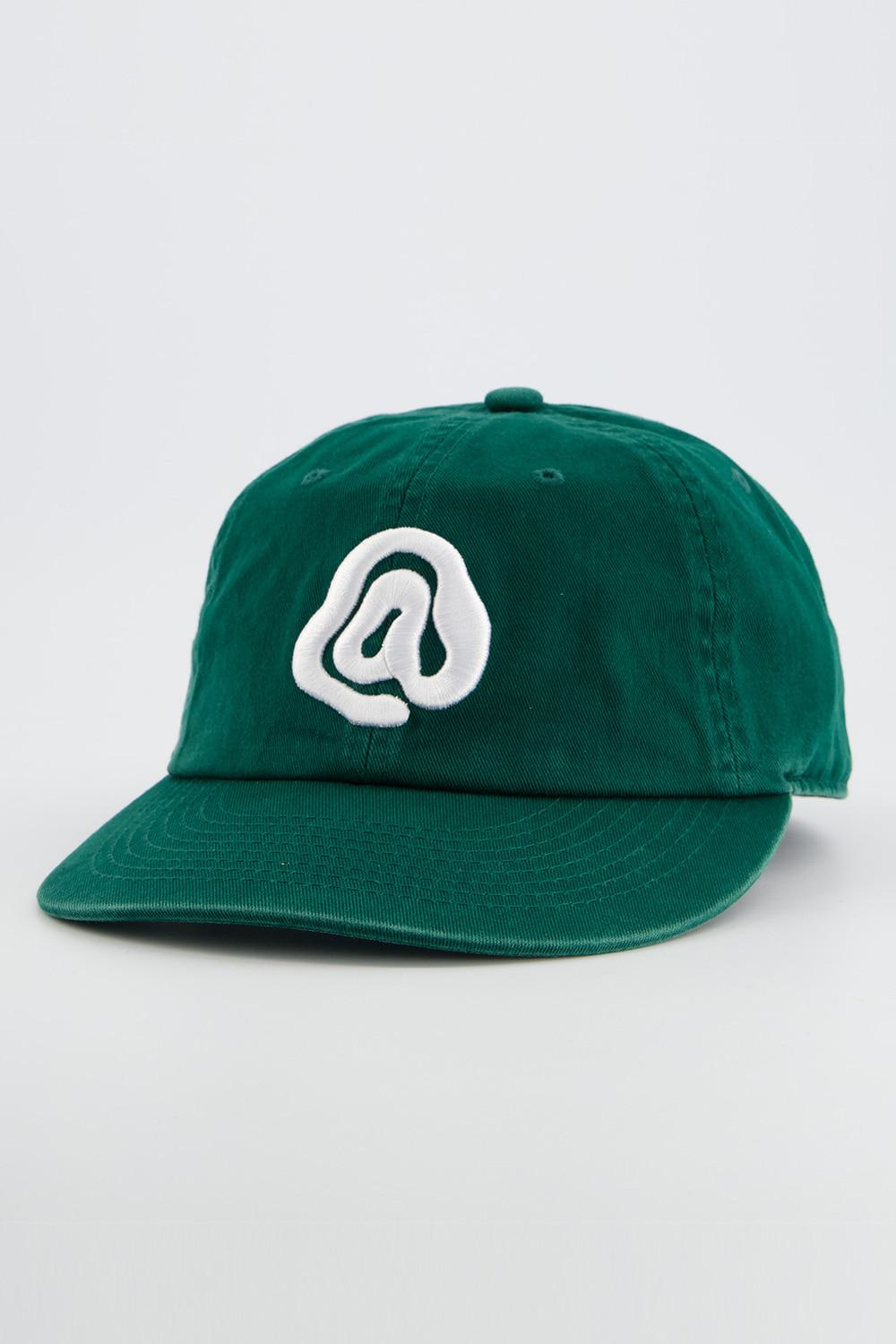 A Symbol Logo Washing Cap Green