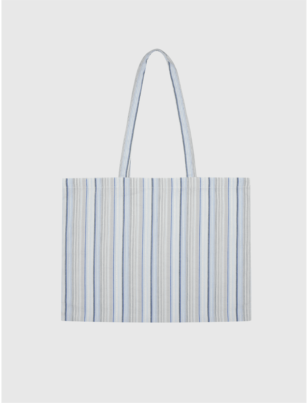 Polka beach bag [blue]