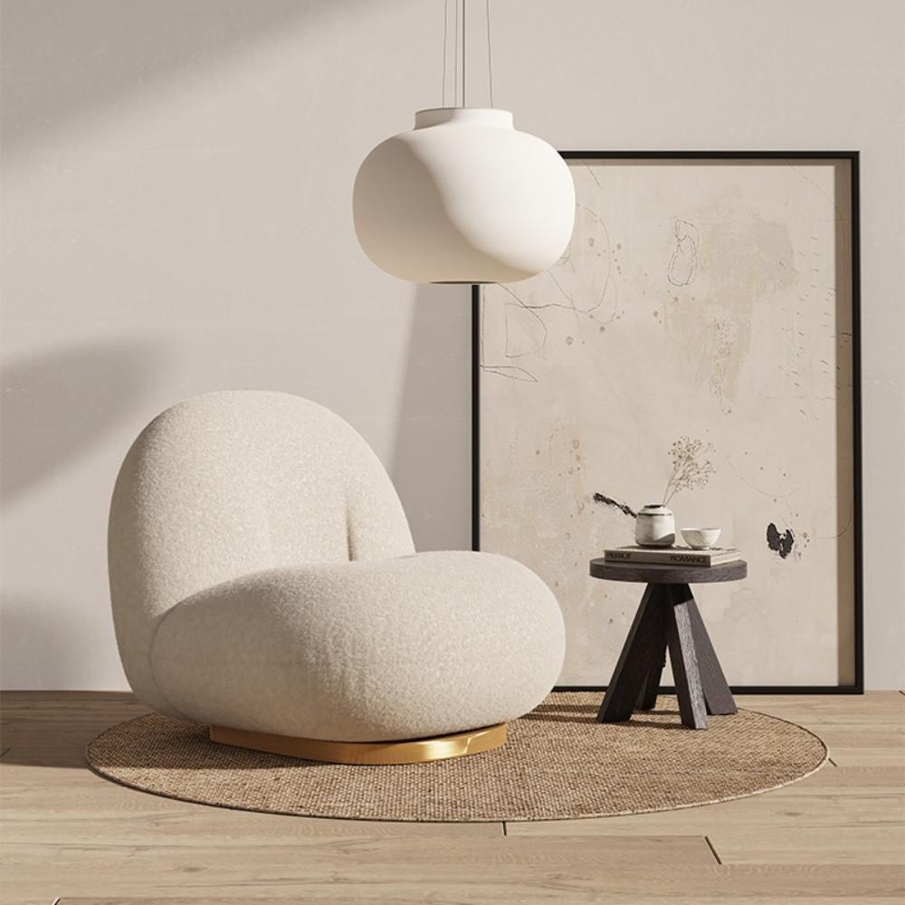 구름 컴포트 의자 1인용 좌식 회전 체어 빈백 홈카페