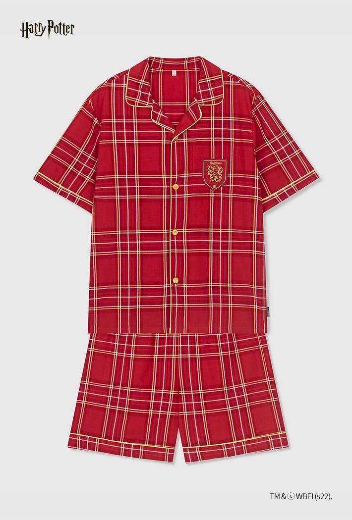 (해리포터) 호그와트 기숙사 잠옷(BURGUNDY)_SPPPC25U05