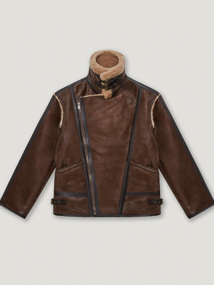 leather shearling jacket