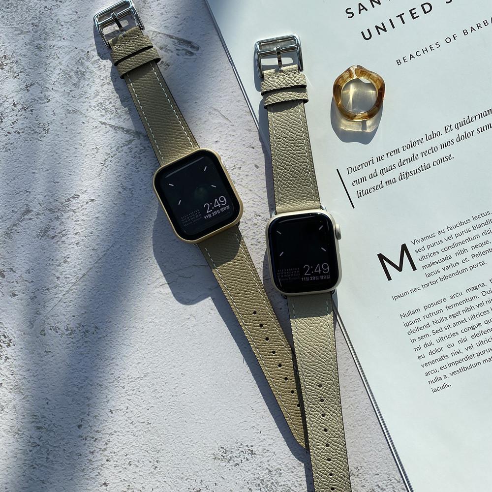 더블D 애플워치 밴드 울트라 SE SE2 8 7 6 5 4 3 싱글투어 가죽 스트랩