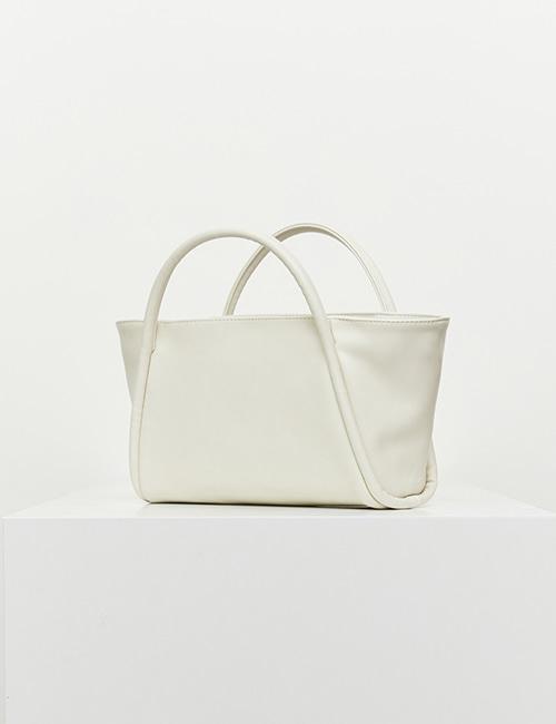 mini dapper bag (cream)