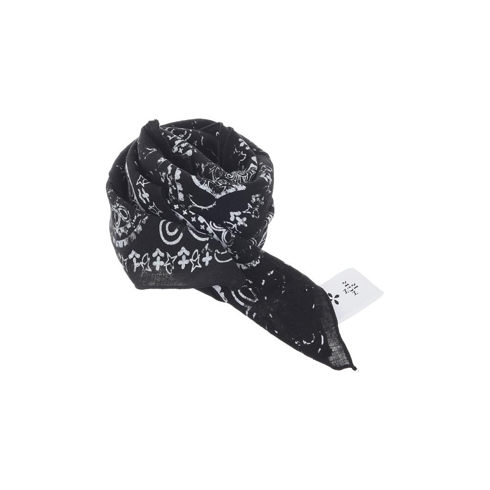 [SURGERY : 써저리] surgery faded paisley clover scarf 'black'