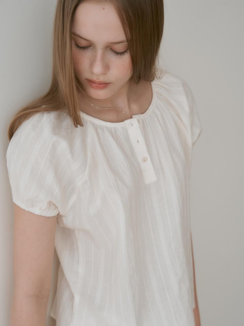 Creme fraiche blouse (natural)