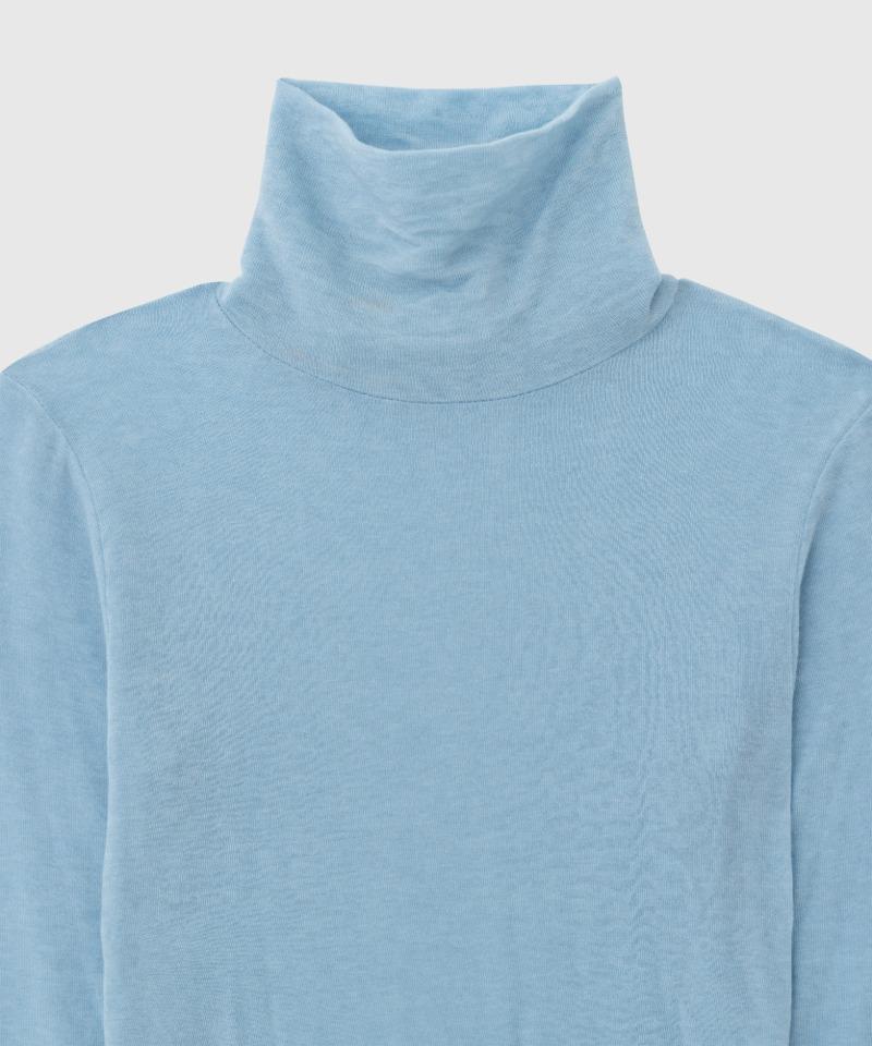 WOOL HIGH TURTLE NECK TEE