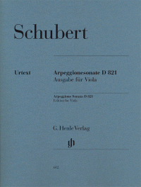 Schubert Arpeggione Sonata in a minor D 821 for Viola and Piano