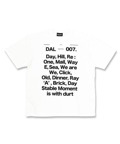 더트(DURT)  OUR DAILY HALF SLEEVE TEE (WHITE) - 사이즈 & 후기 | 무신사