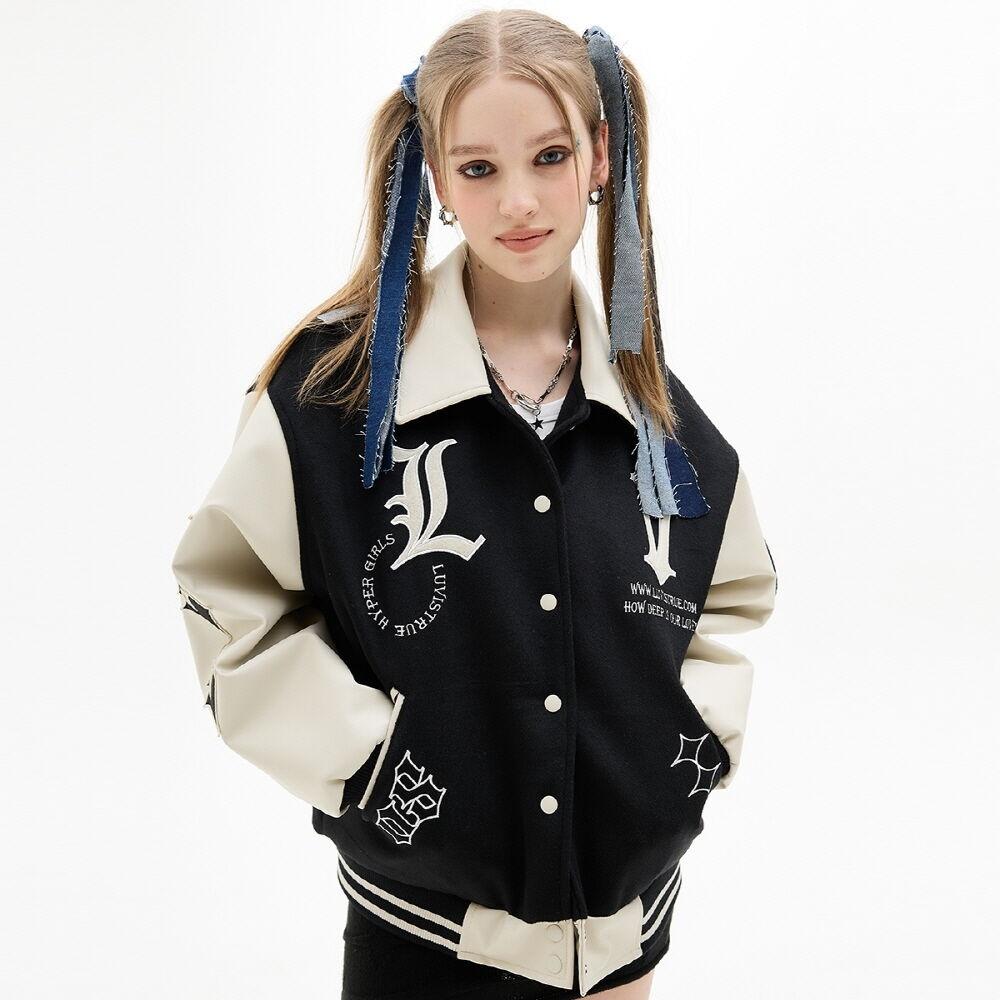 DN STADIUM JACKET(BLACK)