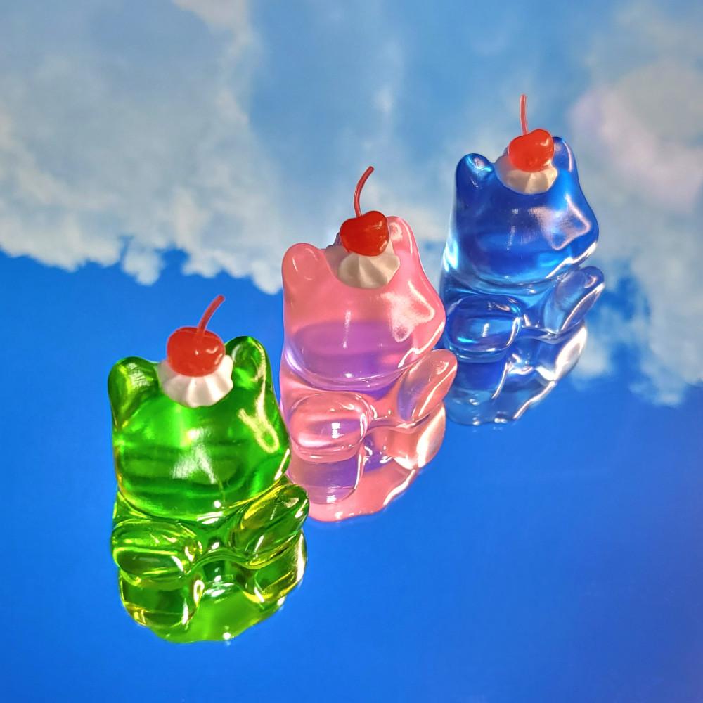 멜팅글리 소다 발발이 키링 레진아트 캐릭터 피규어