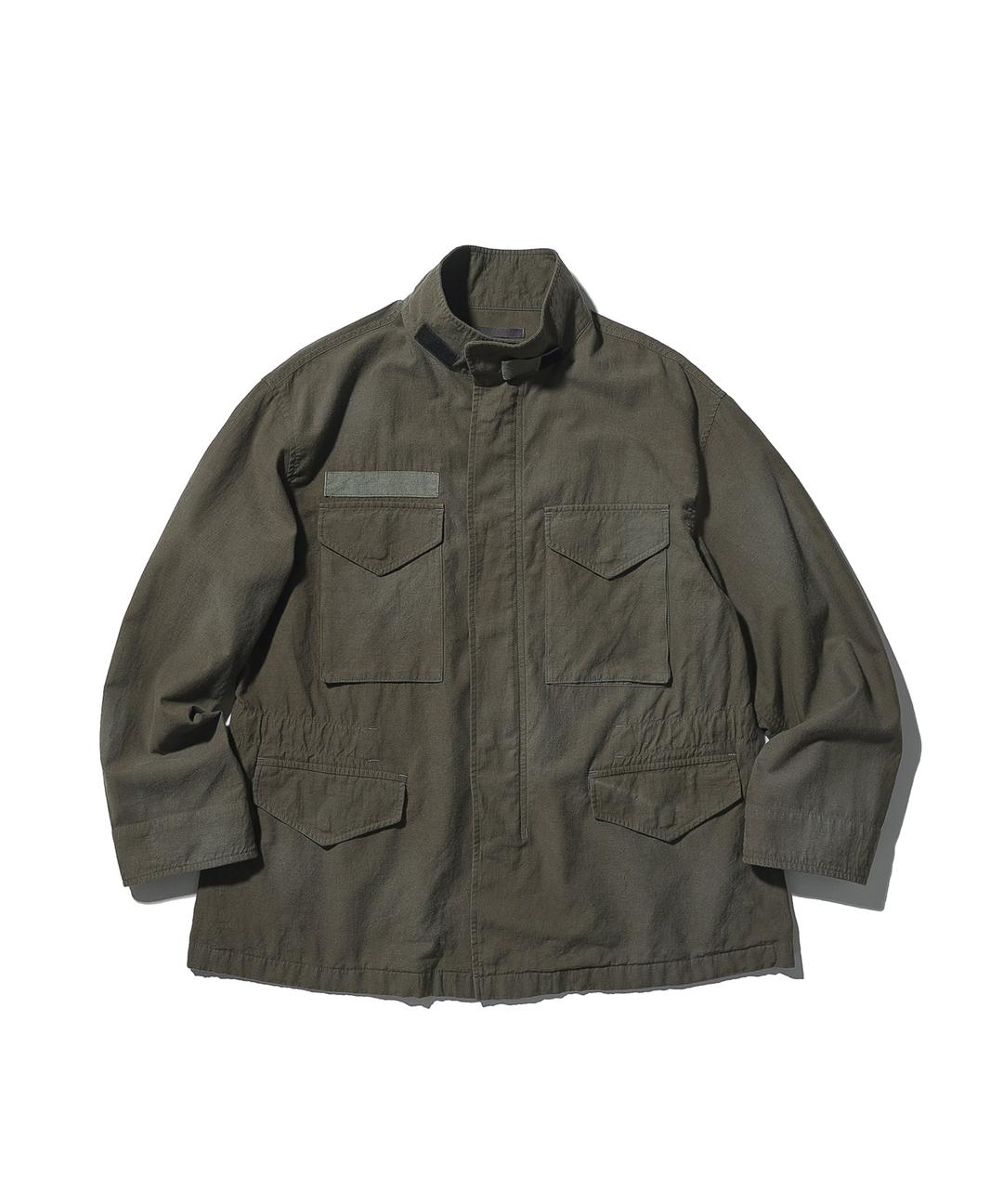 [25SS] Powder Washed M-65 Field Jacket - Olive