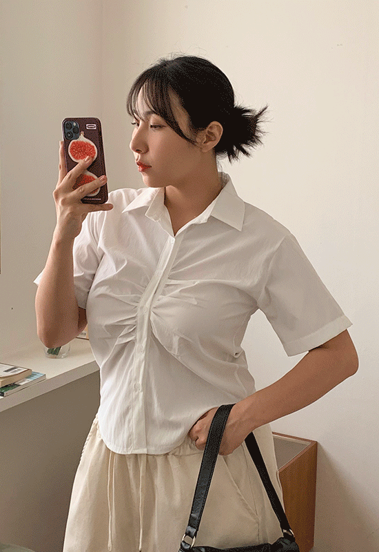 로엠 셔링 반팔 bl (2color)