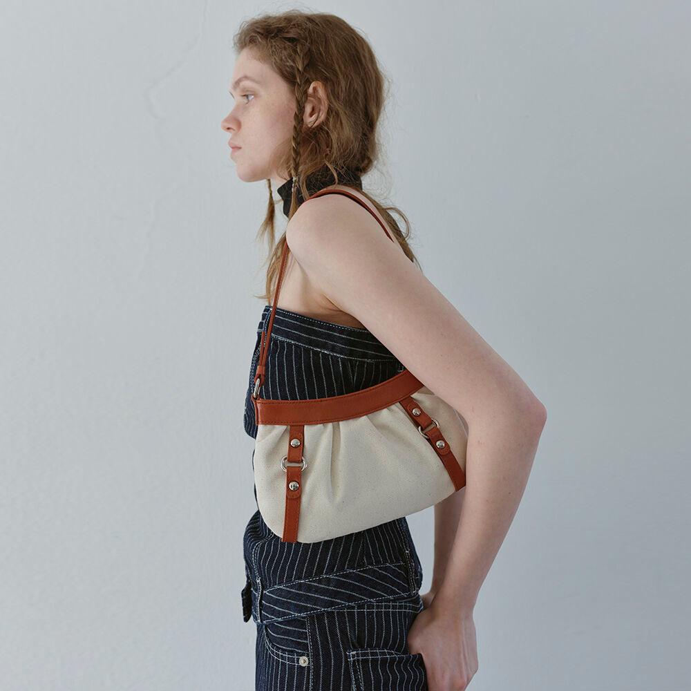 HARNESS BAG, IVORY+PICANTE