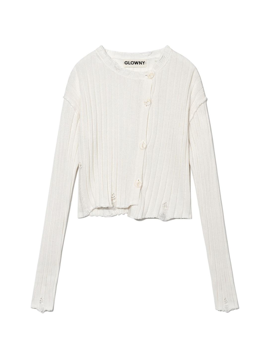 YASMIN CROP CARDIGAN (IVORY)
