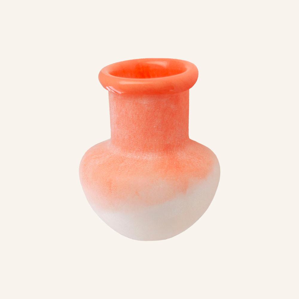 컬러 스톤 유리 화병 3color