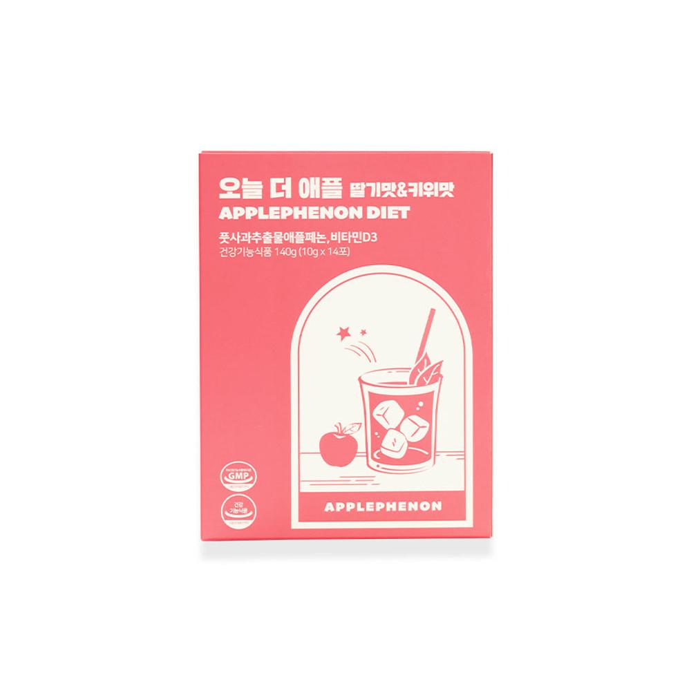 오늘 더 애플 딸기맛&키위맛 1box (14일분) [원산지:국산(충청남도 보령시)]