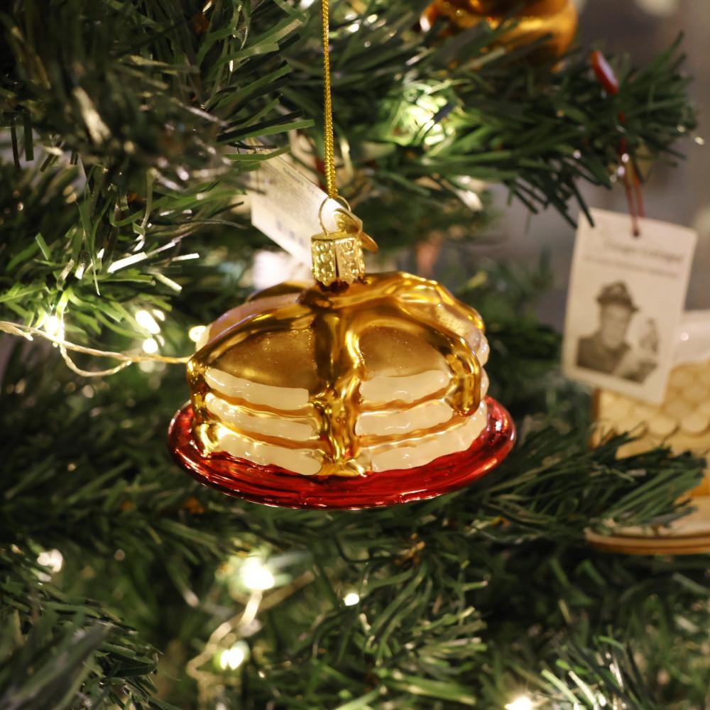 OWC 올드 월드 크리스마스 팬케이크 트리 오너먼트