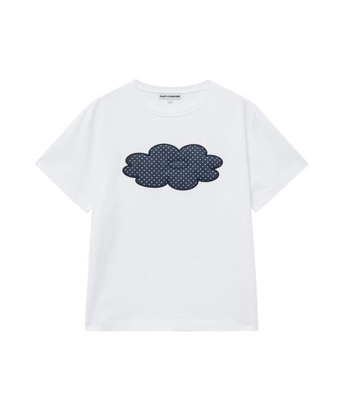 ESSENTIAL APPLIQUE TEE white