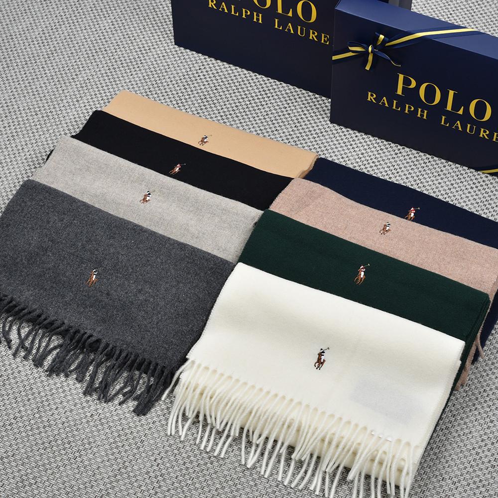 [백화점] 폴로 랄프로렌 시그니처 이탈리안 100% 울 목도리 머플러 (9Color)