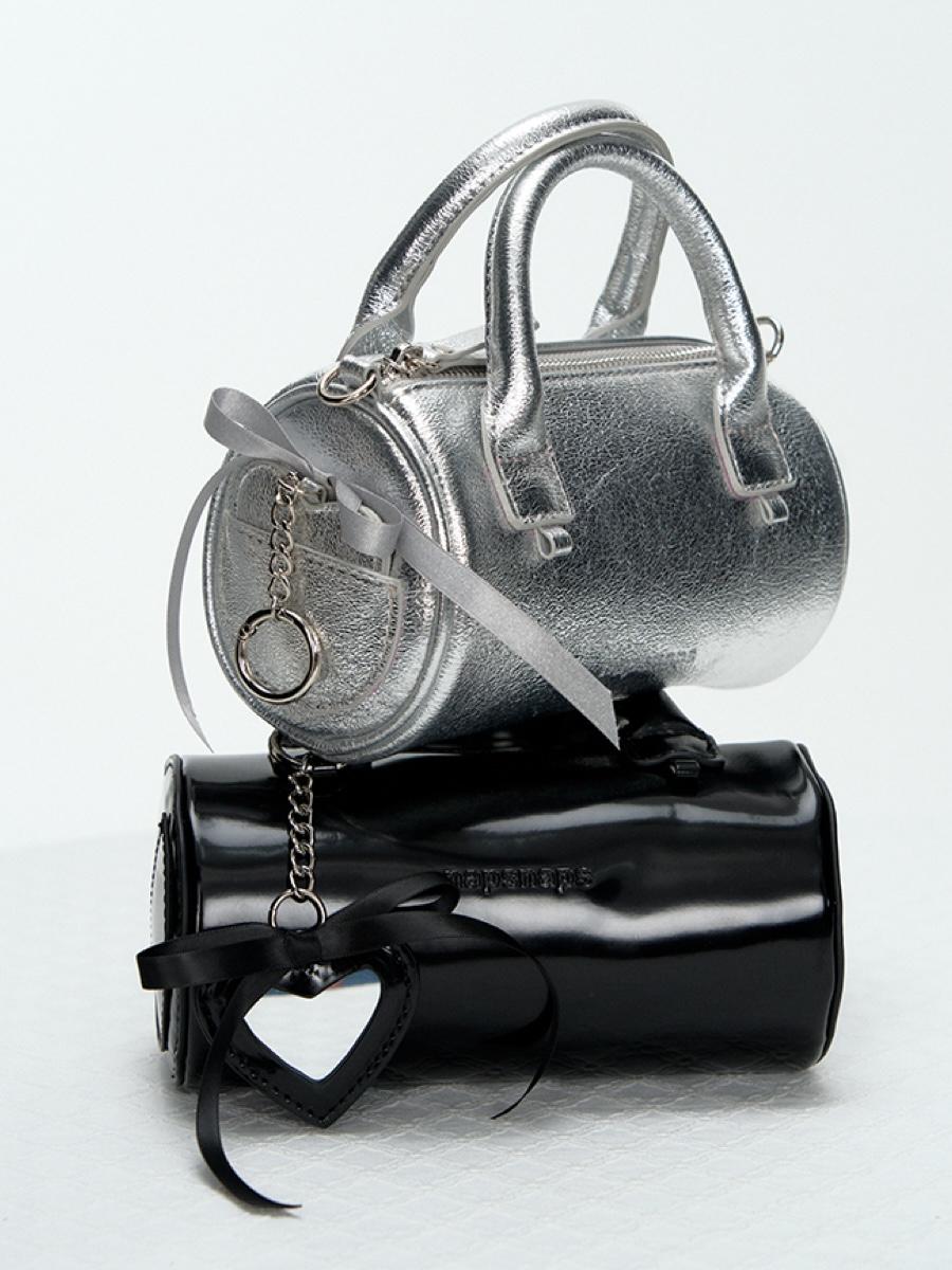 TAKEANAP Shiny Barrel Bag (2color)