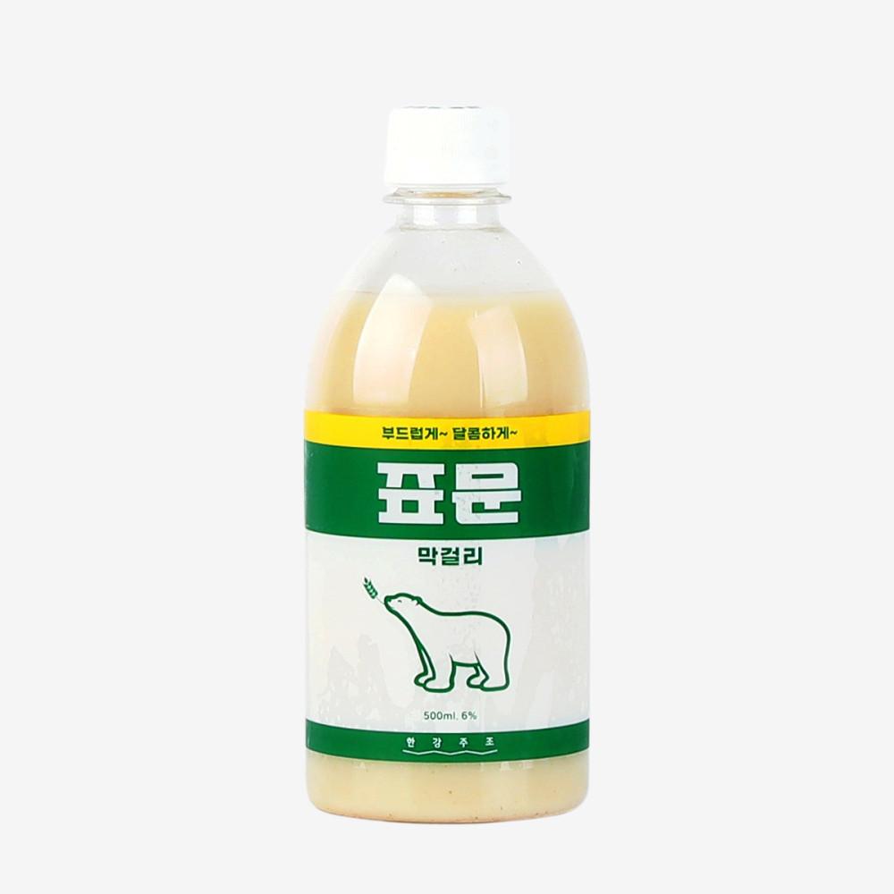 표문 막걸리 6도 500ml 한강주조
