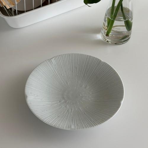 빗방울 파스타 접시