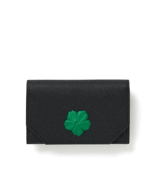더 아이덴티티 프로젝트(THE IDENTITY PROJECT)  Boutonniere card wallet [black- green] - 사이즈 & 후기 | 무신사