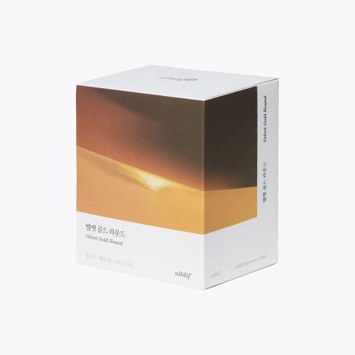 벨벳 골드 라운드 - 알디프 시그니처 블렌딩 티 8입