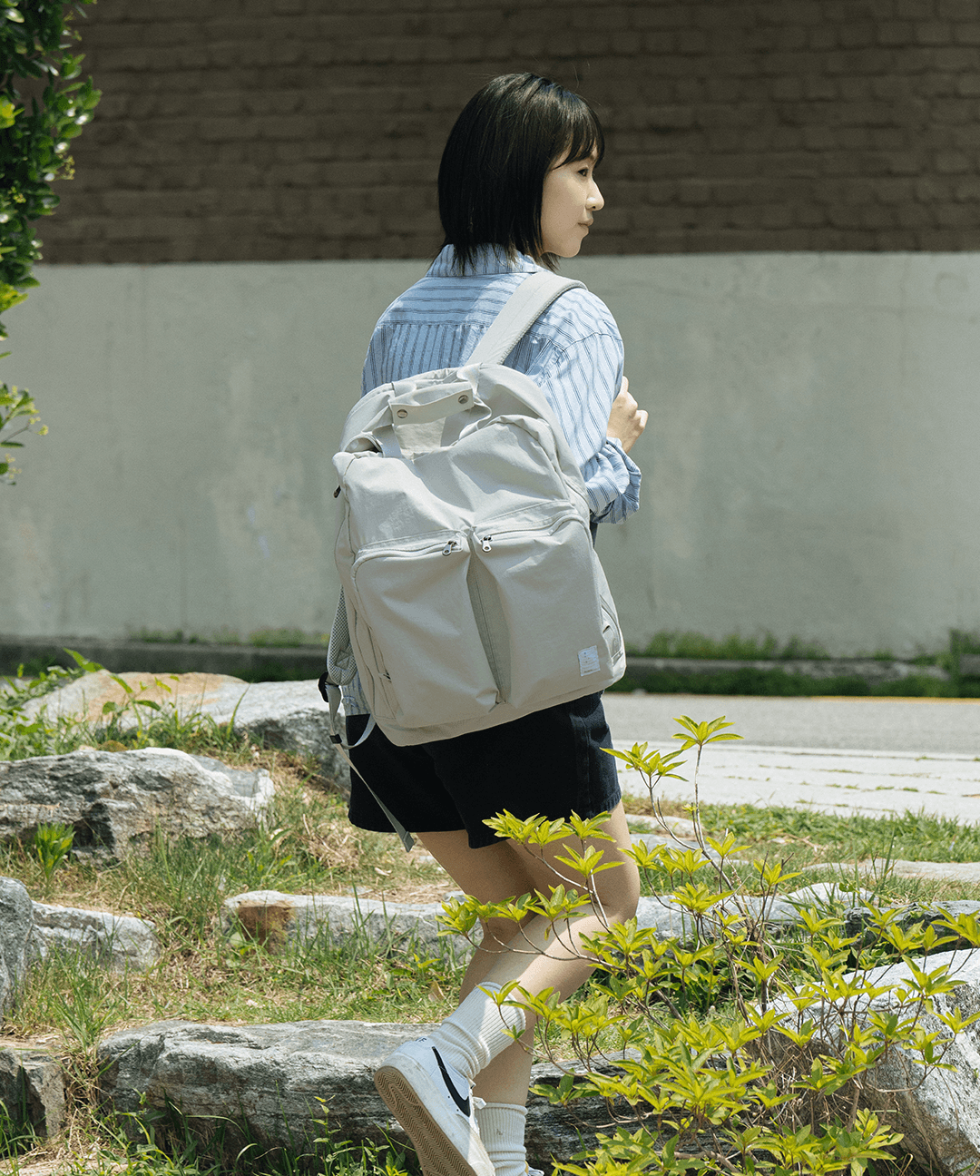 아이띵소 JETSET TRUNK BACKPACK (3colors) 젯셋 트렁크 백팩