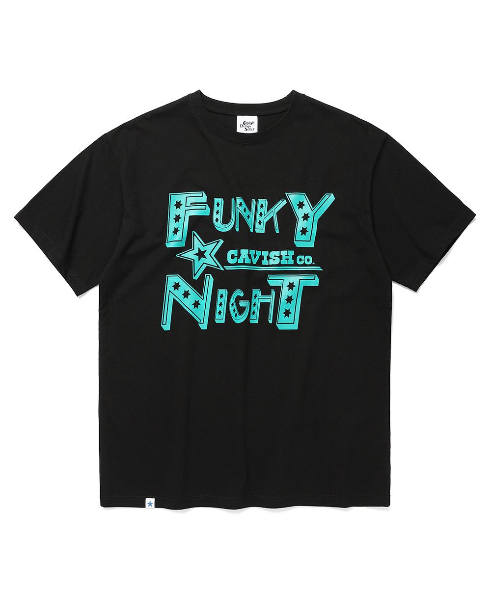 FUNKY NIGHT SS TEE[BLACK]