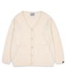 앙고라 니트 가디건_아이보리