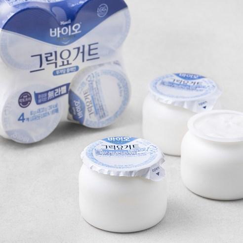 매일 바이오 그릭요거트 무가당 플레인, 80g, 8개 - 요거트 | 쿠팡